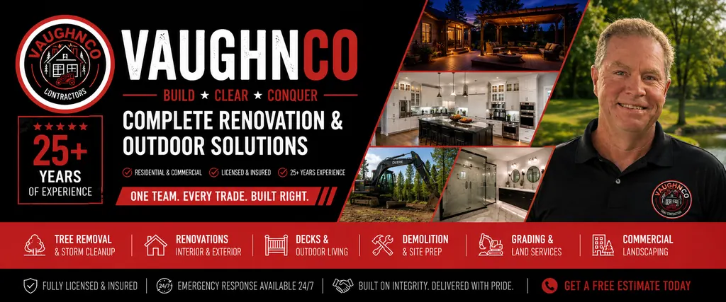 Vaughn Co - Complete Renovation & Outdoor Solutions - Licensed & Insured - 25+ Years Experience